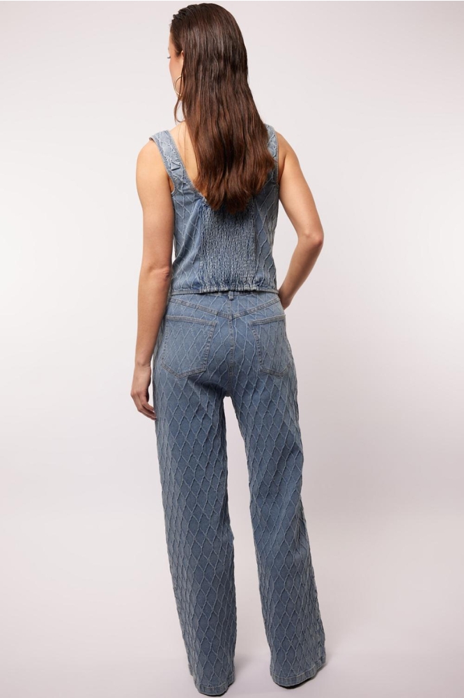 RAINE PANTS 25ZSF10 902 DENIM LIGHT BLUE